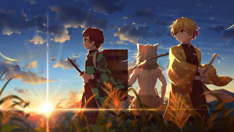 wallpaper demon slayer
